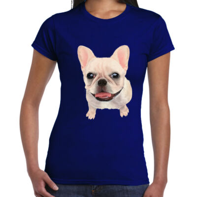 Ladies Premium Cotton - Frenchie - Original Thumbnail