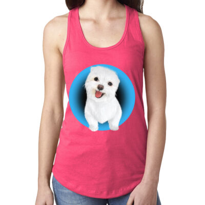 Ladies' Racerback Tank - Maltese Blue Thumbnail