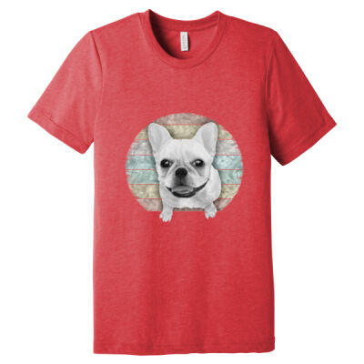 Unisex Triblend - Vintage Frenchie Thumbnail