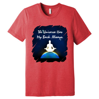 Unisex Triblend - Universe Has My Back (Colour) Thumbnail