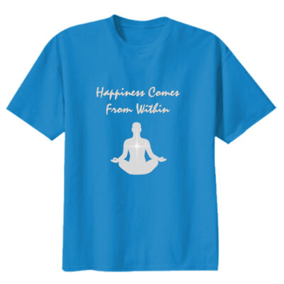 Youth Premium Cotton - Happiness Comes From Within Thumbnail