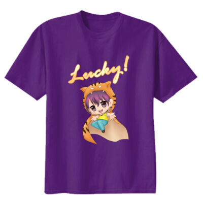 Youth Premium Cotton - Tiger Boy (B) Thumbnail